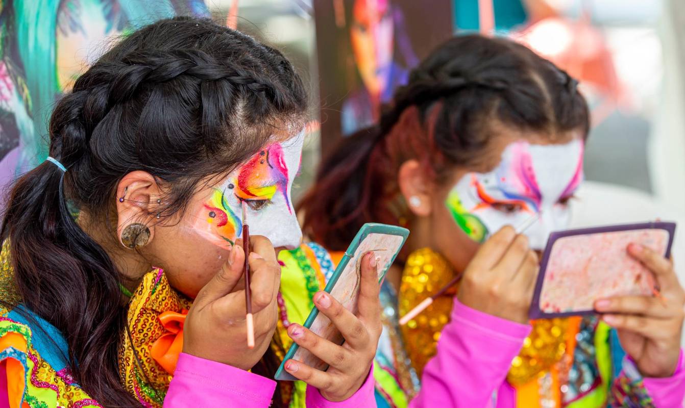 Las muestras también incluyen, música, manualidades y artes plásticas. Foto Juan Antonio Sánchez Ocampo