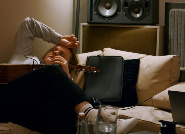 Lewis Capaldi en el documental de Netflix. FOTO Cortesía