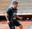 Juan fernando Quintero ya entrena a toda máquina con el DIM. FOTO CORTESÍA DIM