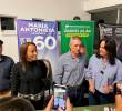 Rendón estuvo con María Fernanda Cabal en un evento con más de 400 personas. Foto: Cortesía.