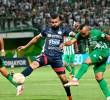 Andrés Sarmiento fue el hombre que abrió el marcador en Valledupar cuando solo iban cinco minutos de juego. Es otro de los futbolistas que ha mejorado su nivel con la llegada de Lucas González. <span class=mln_uppercase_mln>FOTO</span><b><span class=mln_uppercase_mln> cortesía el pilón</span></b>