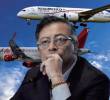 El expresidente Petro fue notificado de la cancelación de su tiquete. Avianca habría tomado la decisión para evitar exponerse a posibles sanciones de las autoridades estadounidenses. FOTO JUAN ANTONIO SÁNCHEZ Y GETTY