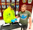 Alias Mono Leo fue capturado en el barrio Caicedo de Medellín. FOTOS Cortesía Policía Antioquia