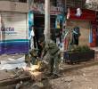 En horas de la madrugada un artefacto explosivo fue detonado en pleno centro de Florencia, Caquetá. Foto: redes sociales