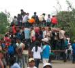 La Oficina de la ONU estuvo presente en las crisis humanitarias que sucedieron en Antioquia, como los múltiples desplazamientos de población. FOTO ARCHIVO