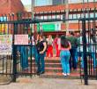 Las áreas administrativas de la regional Antioquia del ICBF están en cese de actividades hasta llegar a un acuerdo con el Gobierno Nacional en cuanto a la asignación de recursos y otras situaciones. FOTO: MAURICIO PALACIO