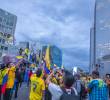 Los hinchas de la Selección Colombia se han hecho presentes en México, Estados Unidos y Canadá. Foto: Juan Antonio Sánchez Ocampo.
