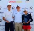 Nicolás Echavarría (en el centro) junto a los campeones del Nico Open en el club Campestre Llanogrande de Antioquia. FOTO CORTESÍA