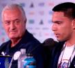 Diego Gómez y Gustavo Alfaro en la rueda de prensa previa al debut de Paraguay. FOTO: <b>X Albirroja</b>