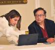La canciller no estuvo presente en la alocución presidencial. <b>Foto: </b>Presidencia.