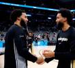 Justin Champagnie hrmano gemelo de Julian, quien juega en los Spurs es una de las figuras de la NBA que estará en Medellín para el campamento en el Iván de Bedout. FOTO GETTY