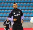 Arturo Vidal protagonizó una polémica reacción tras marcar un autogol en el 2-2 de Colo Colo en su visita a Iquique. FOTO TOMADA X @ColoColo