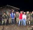 Los 18 soldados de la Brigada 15 fueron liberados en la noche del 22 de diciembre tras permanecer 36 horas retenidos en un resguardo indígena de Carmen de Atrato, Chocó. FOTO: Cortesía Séptima División del Ejército Nacional