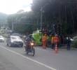 Así quedó el vehículo tras el accidente. FOTO: Cortesía Denuncias Antioquia