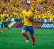 El volante colombiano James Rodríguez es el máximo asistidor de las eliminatorias al Mundial Norteamérica 2026 con cinco pases de gol. FOTO: Juan Antonio Sánchez