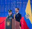 Durante su discurso, que duró una hora y diecisiete minutos, hizo un extenso repaso de todos los frentes de la democracia, recordó algunas promesas e hizo homenajes. Foto: Presidencia