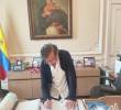 El país está en una coyuntura que pone a límite al equilibrio de poderes y la institucionalidad por cuenta de la insistencia del Gobierno en hacer una consulta popular para presionar al Congreso. Foto: Presidencia