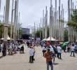 Marchas por el Día del Trabajo en Medellín. Foto: Manuel Saldarriaga - EL COLOMBIANO