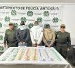 Durante el procedimiento, la Policía pudo recuperar $32 millones en billetes de diferente denominación. FOTO Cortesía Policía Antioquia.