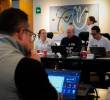 La Federación Nacional de Cafeteros implementó por primera vez el voto electrónico en sus elecciones de 2026, con 5.286 caficultores participando mediante este mecanismo. FOTO cortesía Federación Nacional de Cafeteros.
