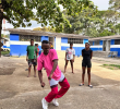 Jóvenes de colectivos del Pacífico sur presentaron piezas de danzas afrourbanas en el festival <i>Tumaco siente la danza</i>, resultado del proceso formativo en Al Paso de la Paz. FOTO cortesía