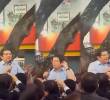 El video muestra a Miguel Uribe momentos antes de recibir los disparos, mientras se dirigía a un grupo de ciudadanos en el parque Modelia, en Bogotá. / FOTO redes sociales