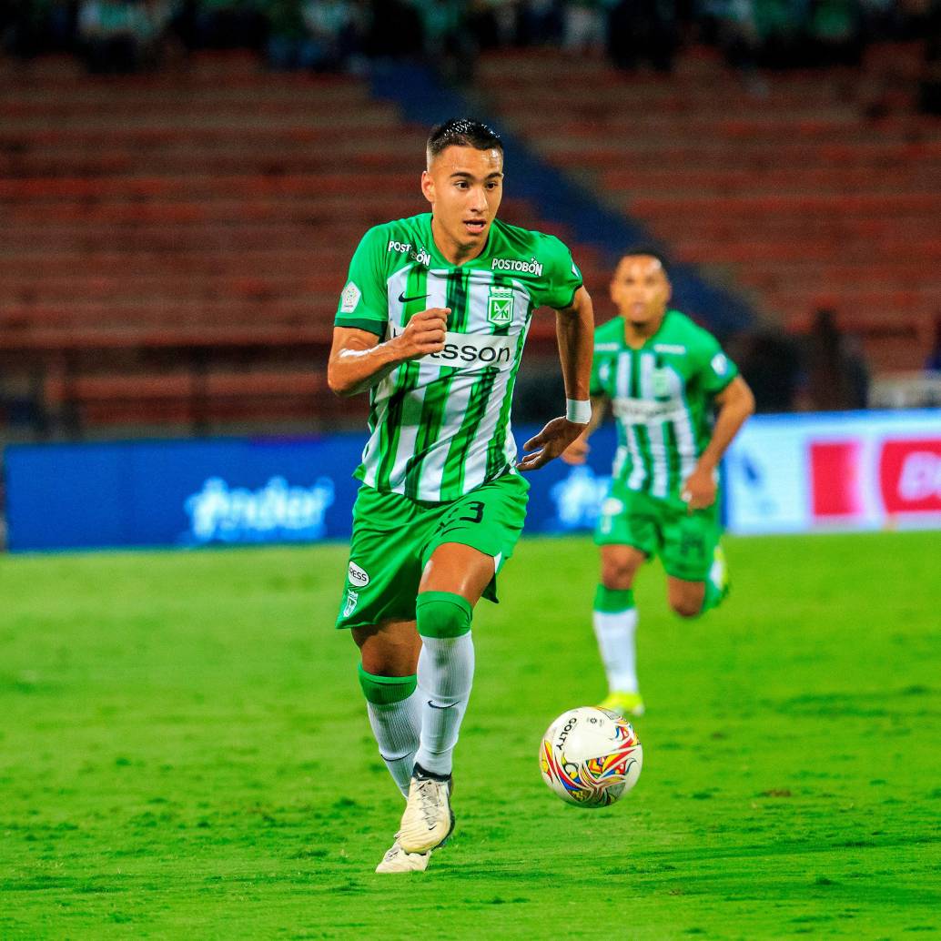Juan José Arias jugó en Nacional desde 2022. FOTO Andrés Camilo Suárez Echeverry.