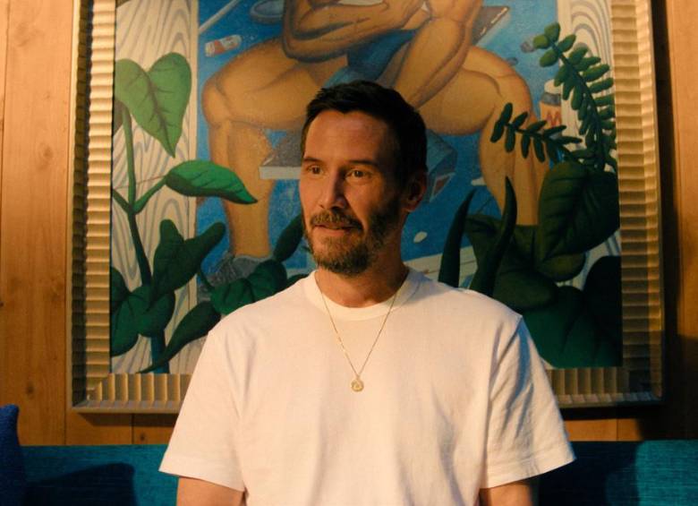 Esta es una de las imágenes de Outcome, la nueva película de Apple TV protagonizada por Keanu Reeves. FOTO: Apple TV