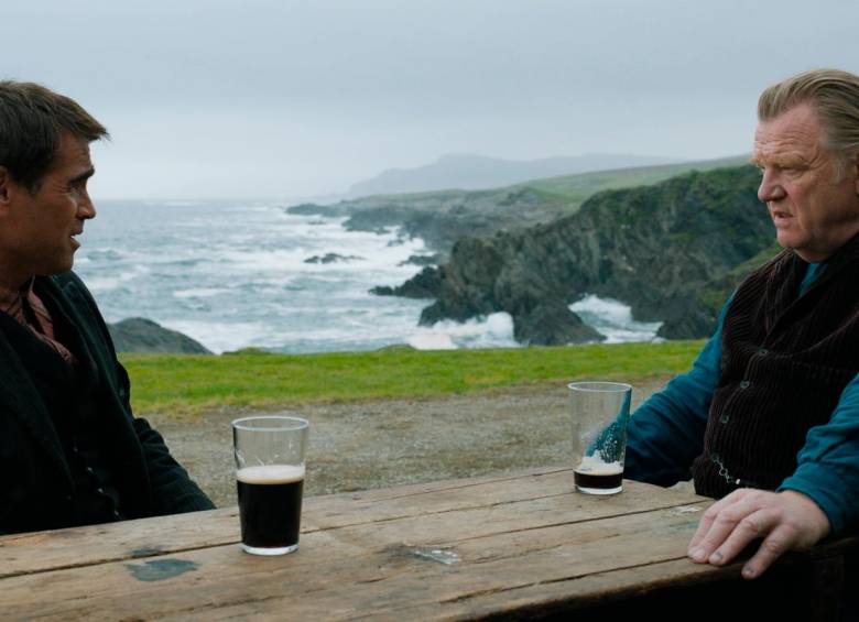 Colin Farrell y Brendan Gleeson son los protagonistas de Los espíritus de la isla. FOTO Cortesía