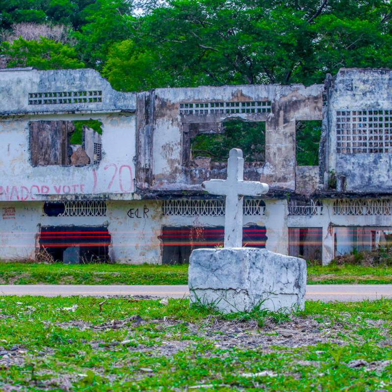El miércoles 13 de noviembre de 1985, una erupción del volcán Nevado del Ruiz ocasionó la tragedia de Armero. Desde entonces, sus ruinas han atraído a los turistas y viajeros FOTO JUAN ANTONIO SÁNCHEZ 