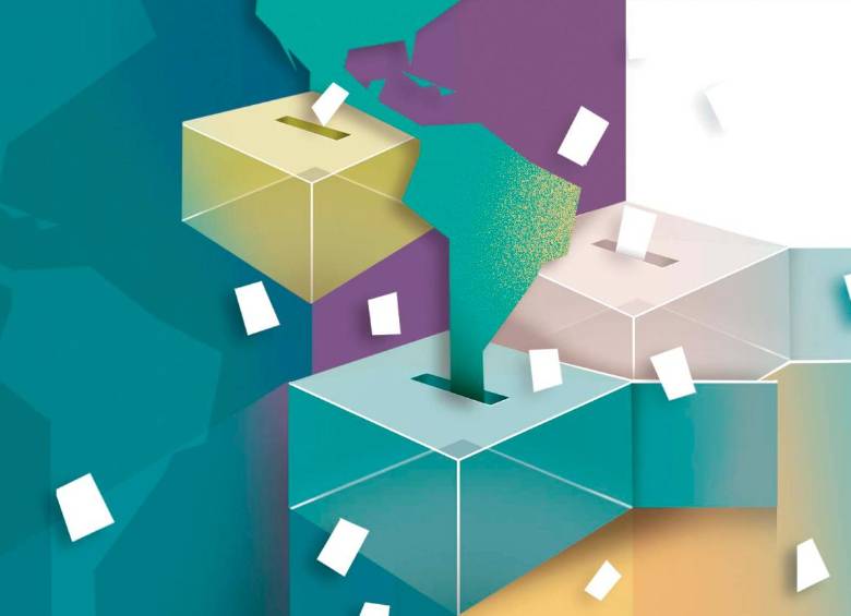Elecciones aquí y allá