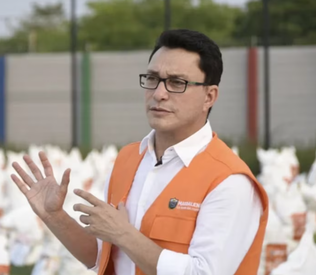 Carlos Caicedo, exalcalde de Santa Marta y hoy candidato presidencial. Foto: Colprensa