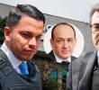 Sneyder Pinilla, el hoy magistrado Vladimir Fernández y Olmedo López. El primero y el tercero, hoy procesados por el escándalo de la UNGRD. Fotos: Colprensa y redes