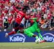 El clásico paisa entre Atlético Nacional y el Deportivo Independiente Medellín, correspondiente a la fecha 17 de la Liga BetPlay I-2025, cumplió con las expectativas de intensidad, emoción y polémica. Foto: Juan Antonio Sánchez.