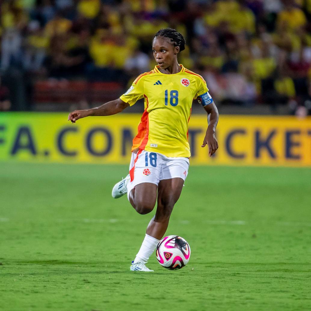 Linda Caicedo y Mayra Ramírez lideraron la ofensiva de Colombia en el duelo amistoso ante Corea del Sur. FOTO: Juan Antonio Sánchez