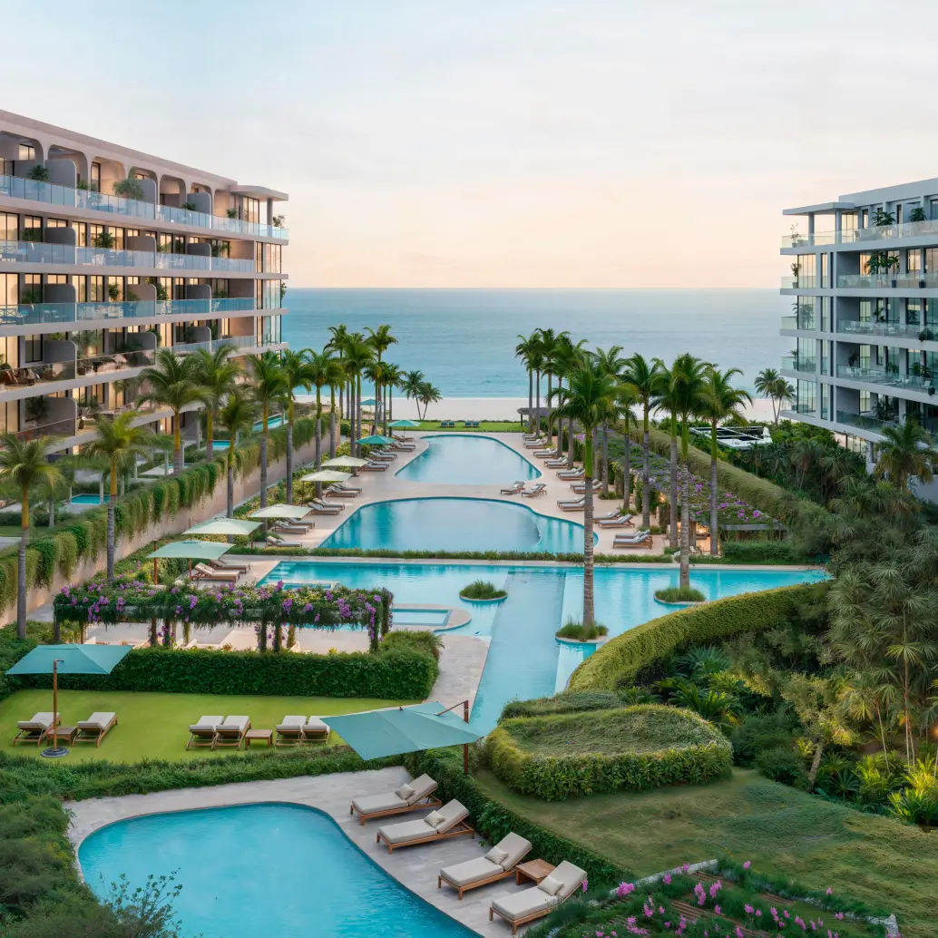 morros cuenta con el respaldo de una firma con 40 años de experiencia, la cual ha desarrollado la zona de playa de Serena del Mar.