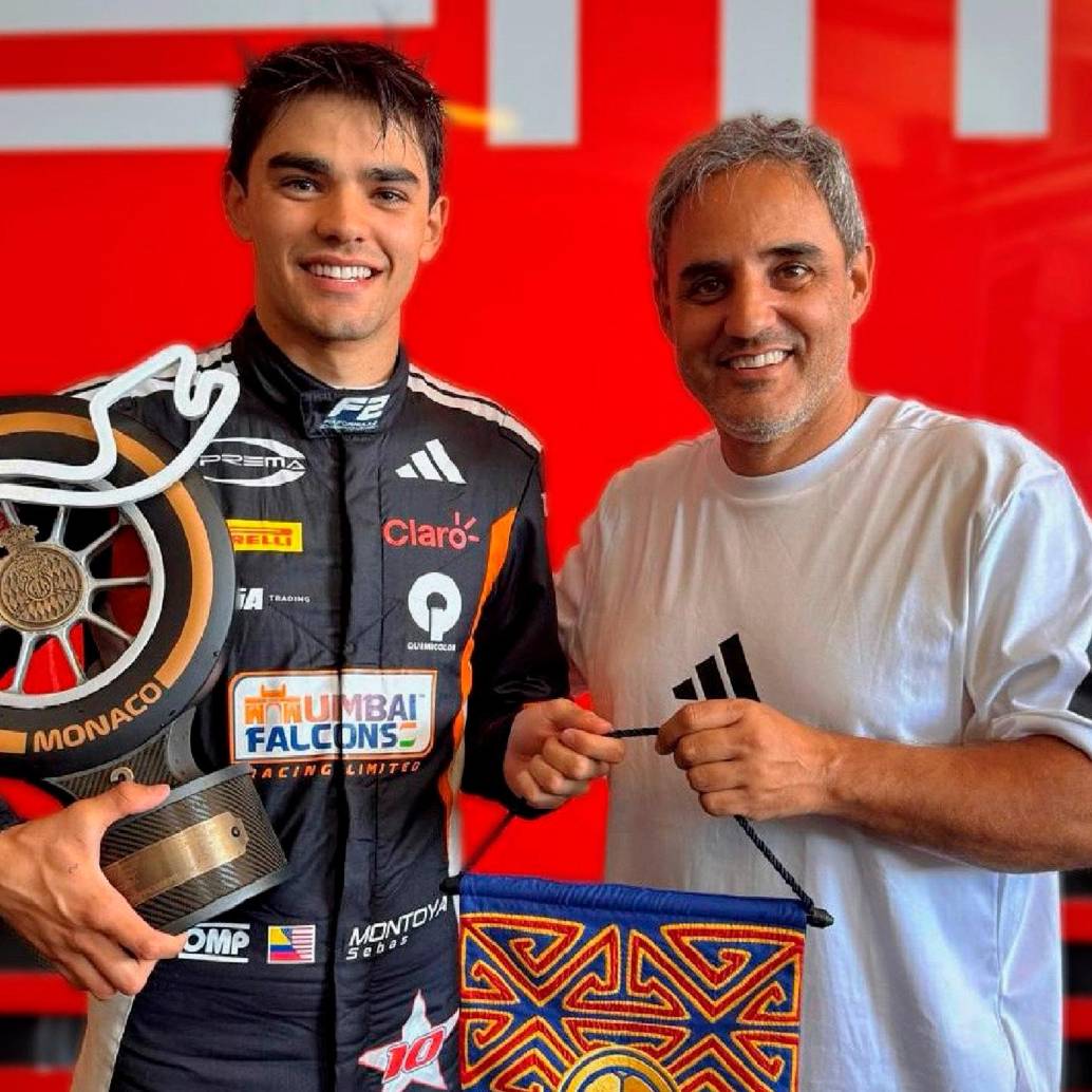 Sebas y Juan Pablo. El hijo también deja huella en el automovilismo como su padre. FOTO CORTESÍA FCC