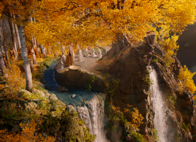 El avance tecnológico ha permitido añadir más magia a la nueva adaptación de Tolkien. FOTO: CORTESÍA PRIME VIDEO