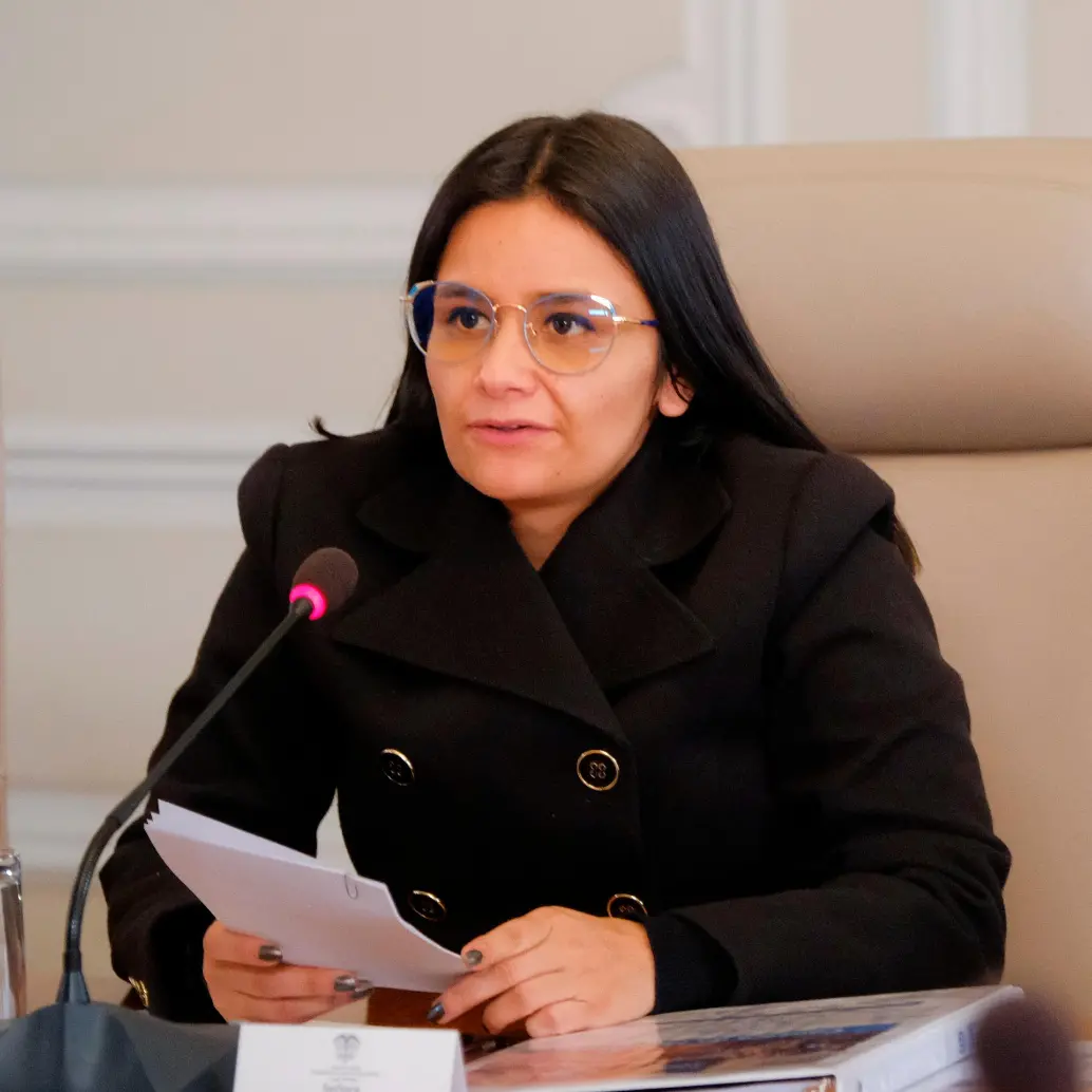 Angie Rodríguez, actual directora de Fondo Adaptación. Foto: Presidencia