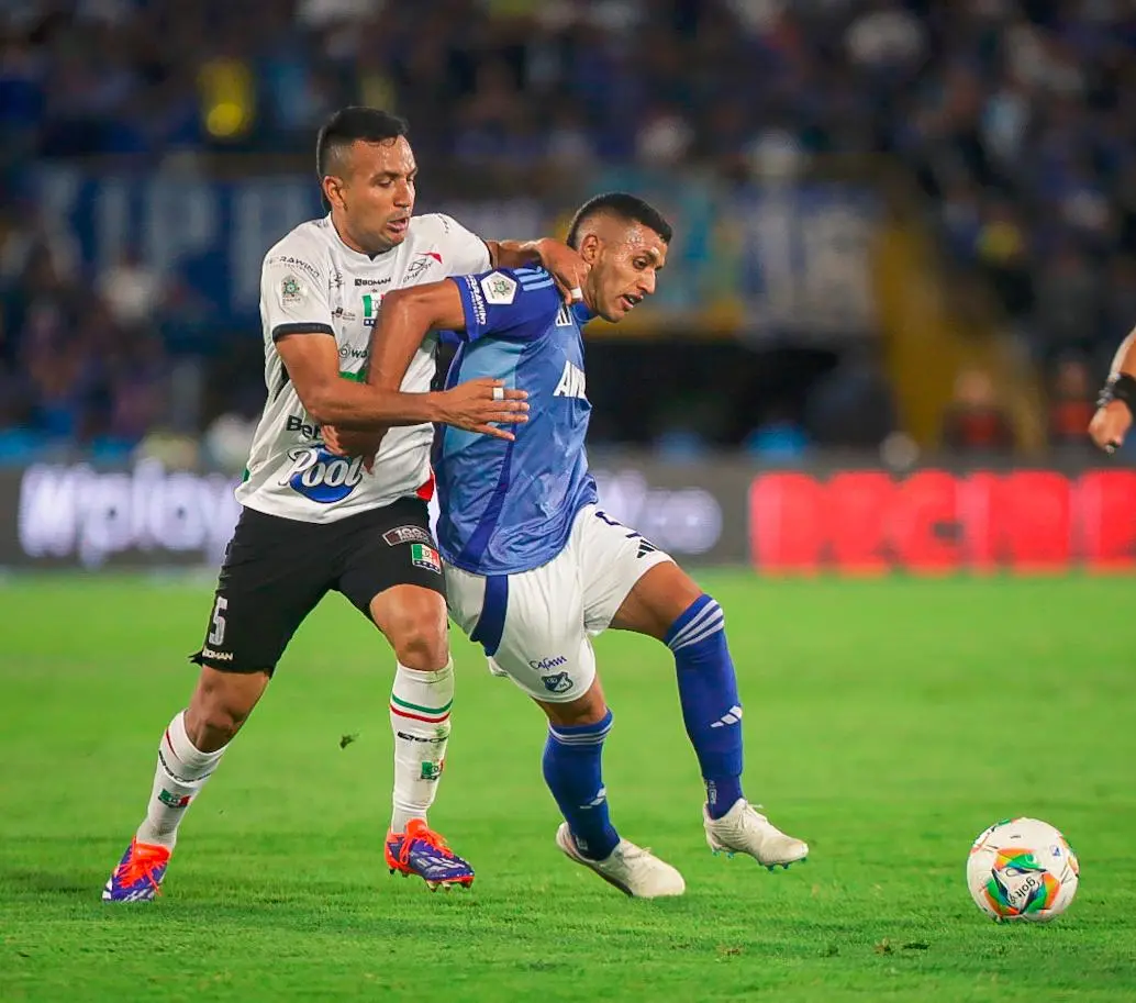 Millonarios y Once Caldas igualaron 2-2 en la fecha 4 de los cuadrangulares semifinales. FOTO COLPRENSA