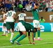 Con la derrota de Palmeiras se va el sueño de Richard Ríos de jugar la final. Foto: GETTY