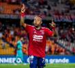Jhon Vásquez anotó dos goles en la victoria (4-2) del Medellín sobre César Vallejo por Copa Sudamericana. <span class=mln_uppercase_mln>FOTO</span><b><span class=mln_uppercase_mln> Juan Antonio Sánchez</span></b>