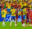 En la imagen aparece Dávinson Sánchez con la cinta de capitán durante el partido frente a Portugal, en el que fue una de las grandes figuras de Colombia. <span class=mln_uppercase_mln>FOTO</span> <b><span class=mln_uppercase_mln>juan antonio sánchez</span></b>