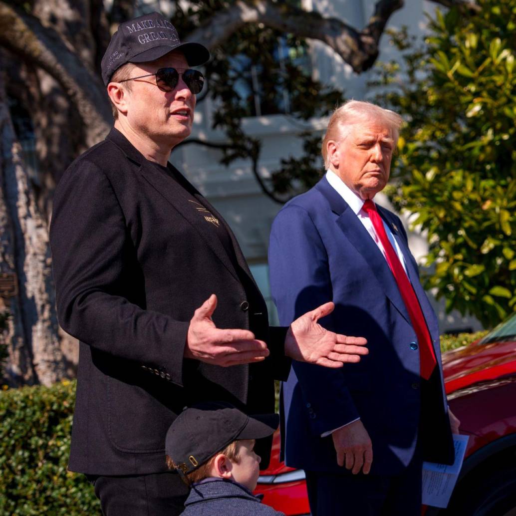 Elon Musk y Donald Trump confirmaron la ruptura de sus relaciones este jueves. Foto: Getty Images