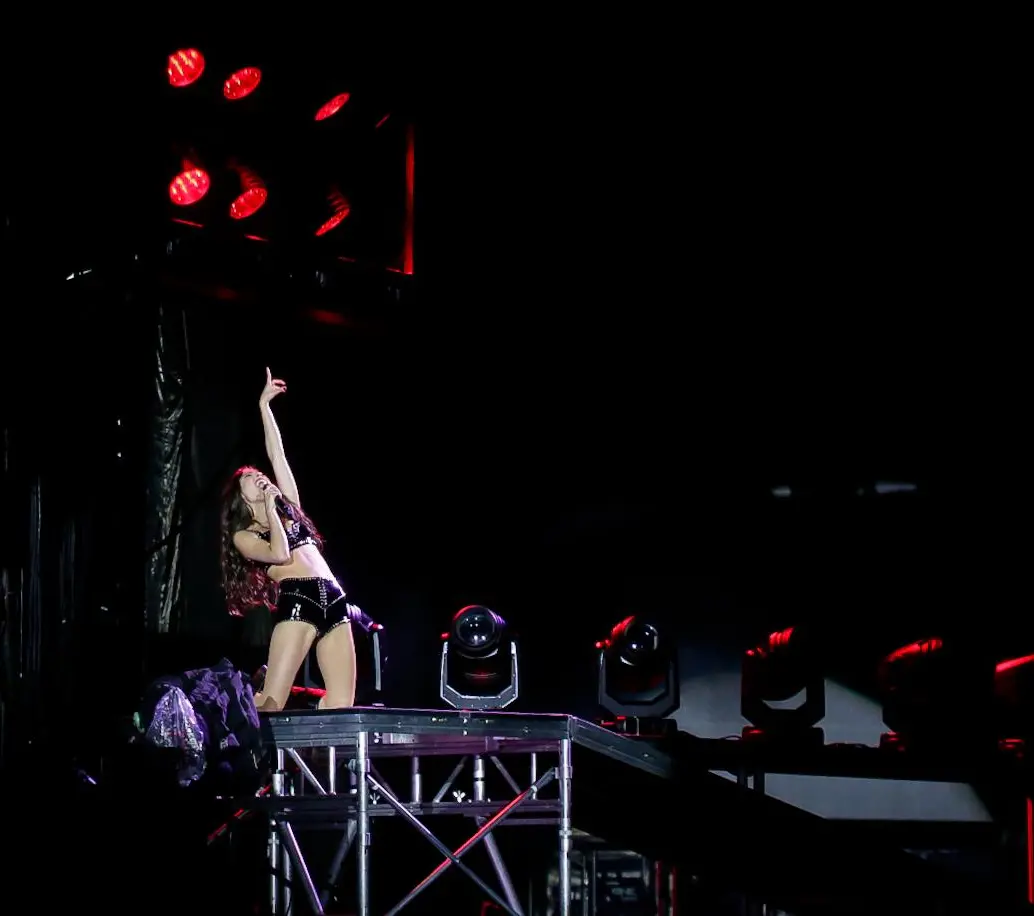 Olivia Rodrigo fue una de las headliners del FEP 2025. FOTO Colprensa