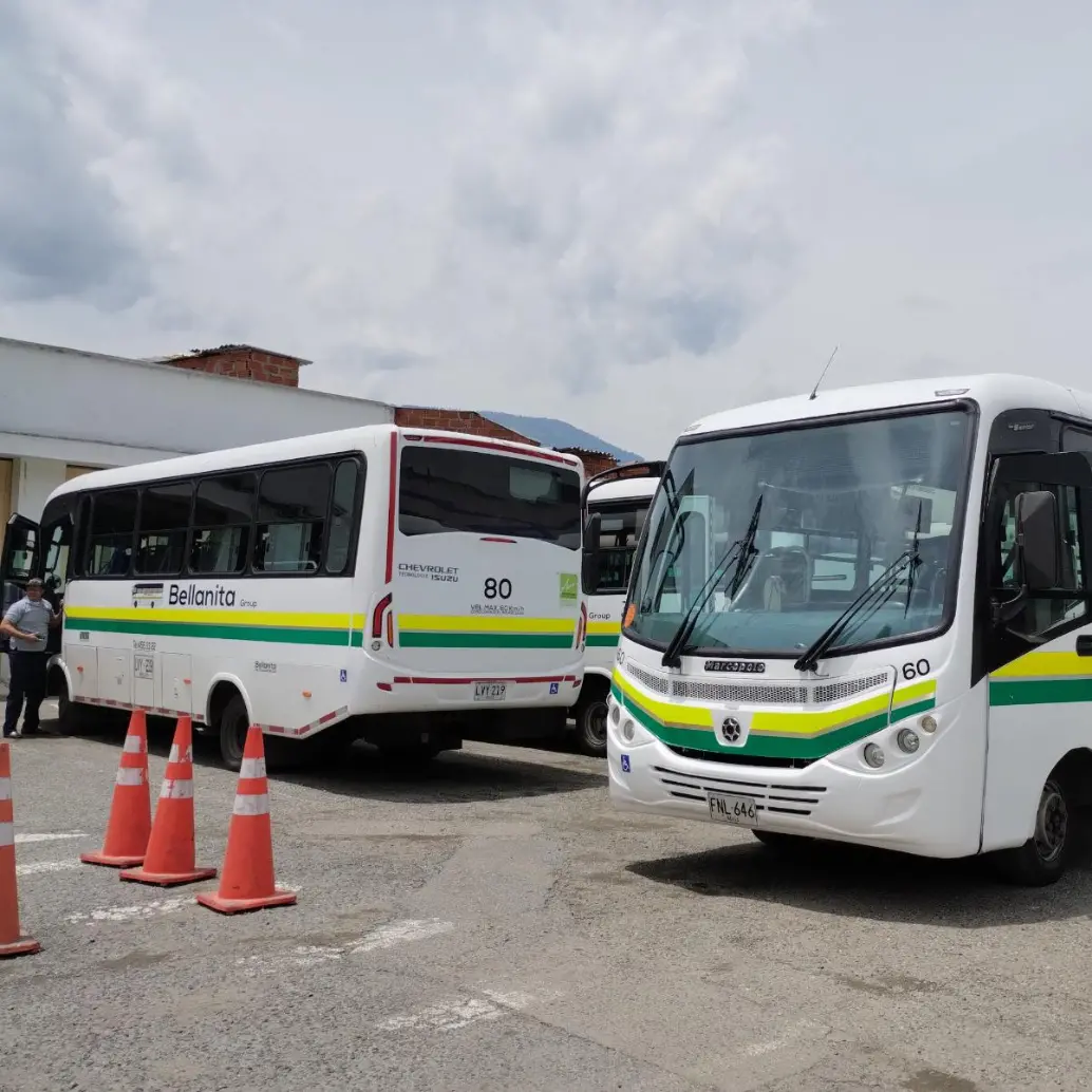 Los nuevos precios en el servicio de transporte público en el municipio de Bello se darían a conocer a partir de la segunda semana de enero. FOTO Cortesía Alcaldía de Bello. 