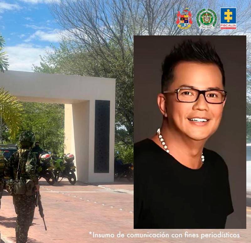 Así fue la operación de registro para embargar uno de los bienes de Charlie Zaa. Participaron el Ejército, la Policía y la Fiscalía. FOTO: CORTESÍA DE FISCALÍA.