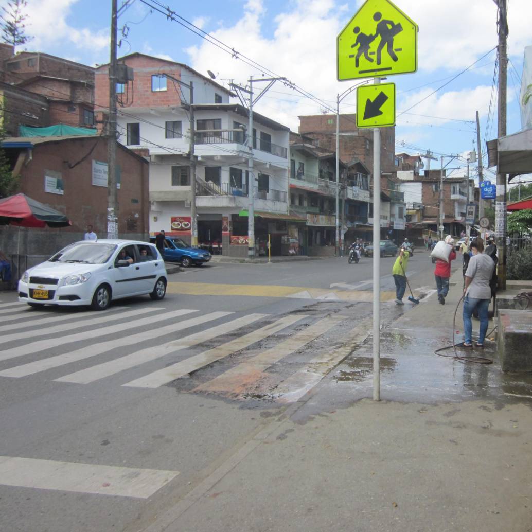 Imagen de referencia del barrio Andalucía La Francia, donde ocurrieron los hechos. Foto: EL COLOMBIANO