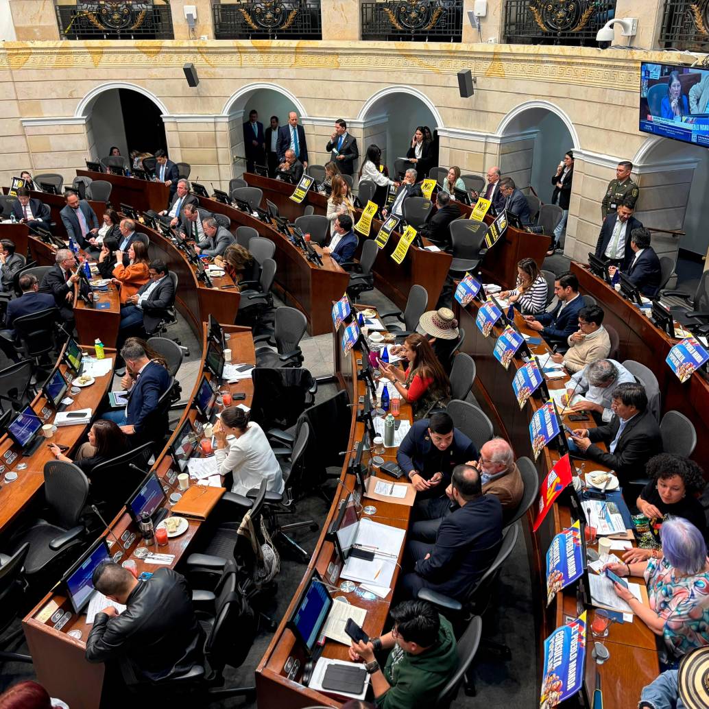 Las cuentas que maneja el Ministerio del Interior son 52 votos por el “Sí” y 48 por el “No”. FOTO: Javier González Penagos