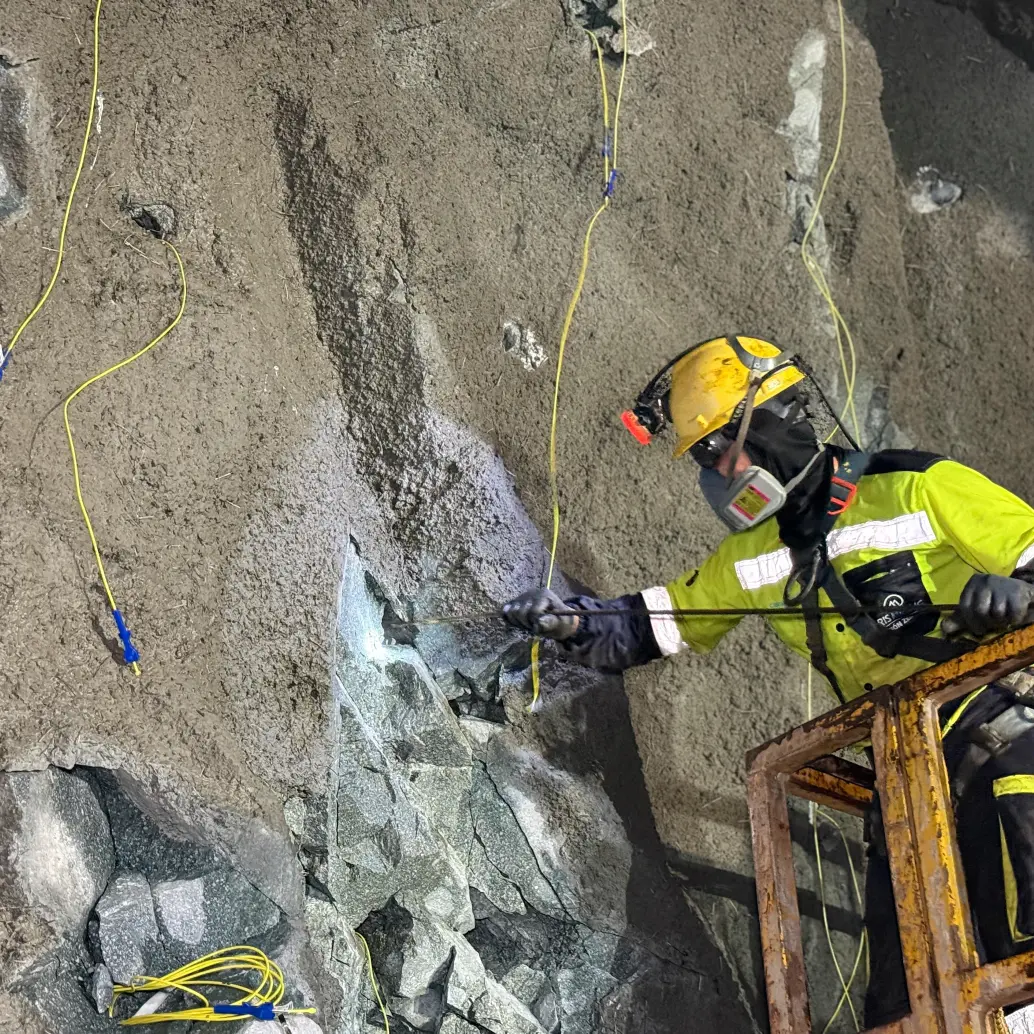 Conexión subterránea en Marmato permite a Aris Mining avanzar en su proyecto de expansión y mejorar la seguridad y eficiencia operativa. FOTO cortesía Aris Mining